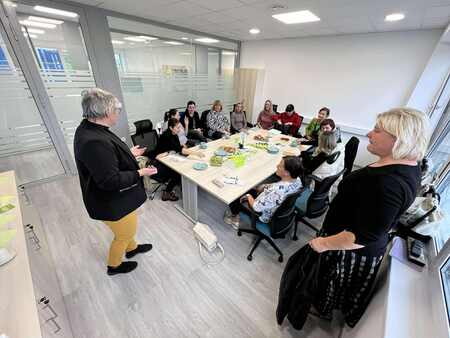 Učenci OŠ Podgora Kuteževo in OŠ Košana na dogodku Karierna iskrica  (9)